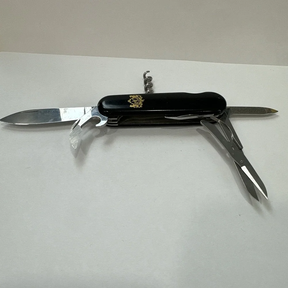 Vintage Wenger Swiss Army Multi Tool American European Express Railway Knife